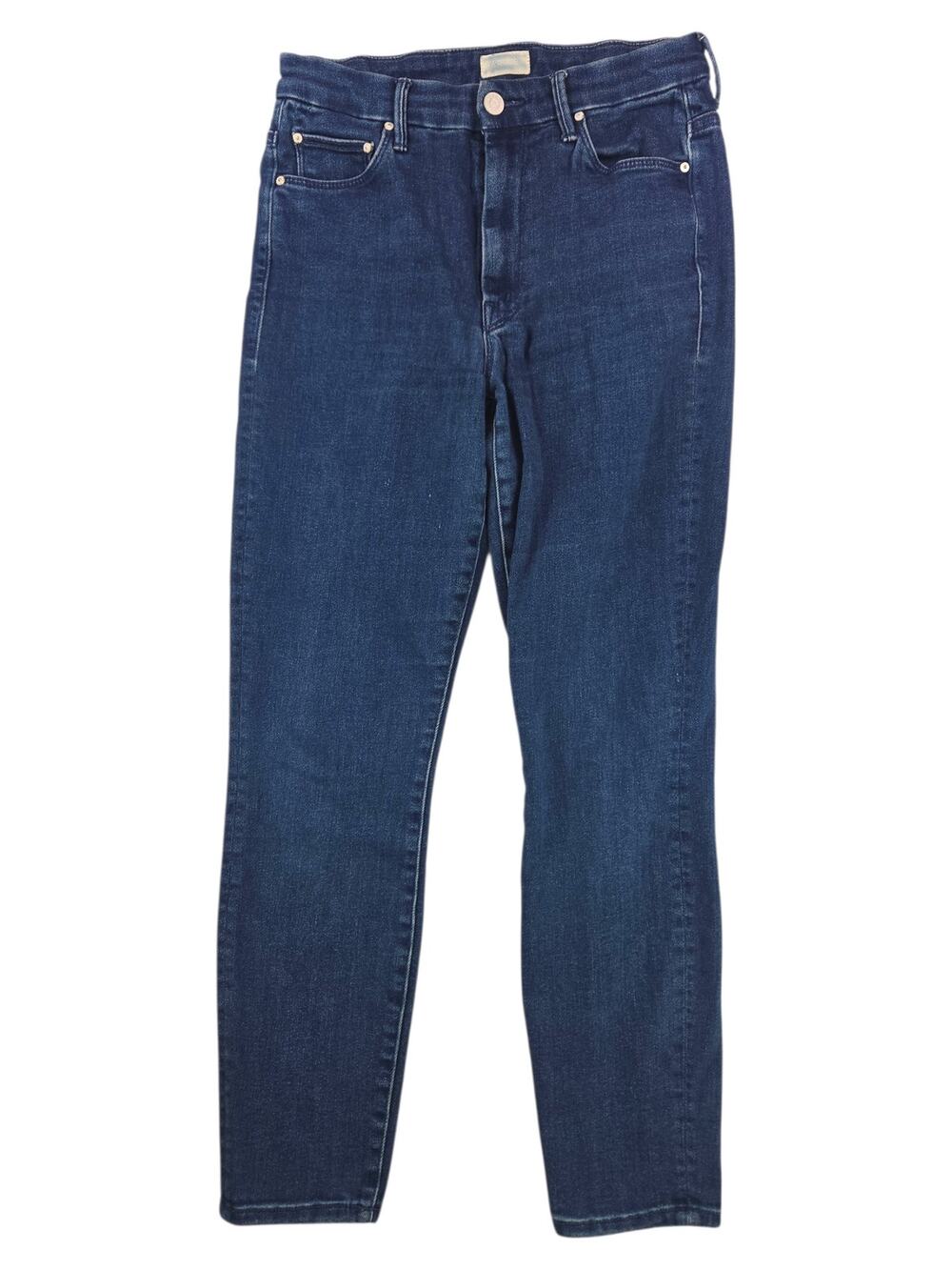 MOTHER | High Waisted Looker Ankle Jeans in Here Nor There Wash | Size 27